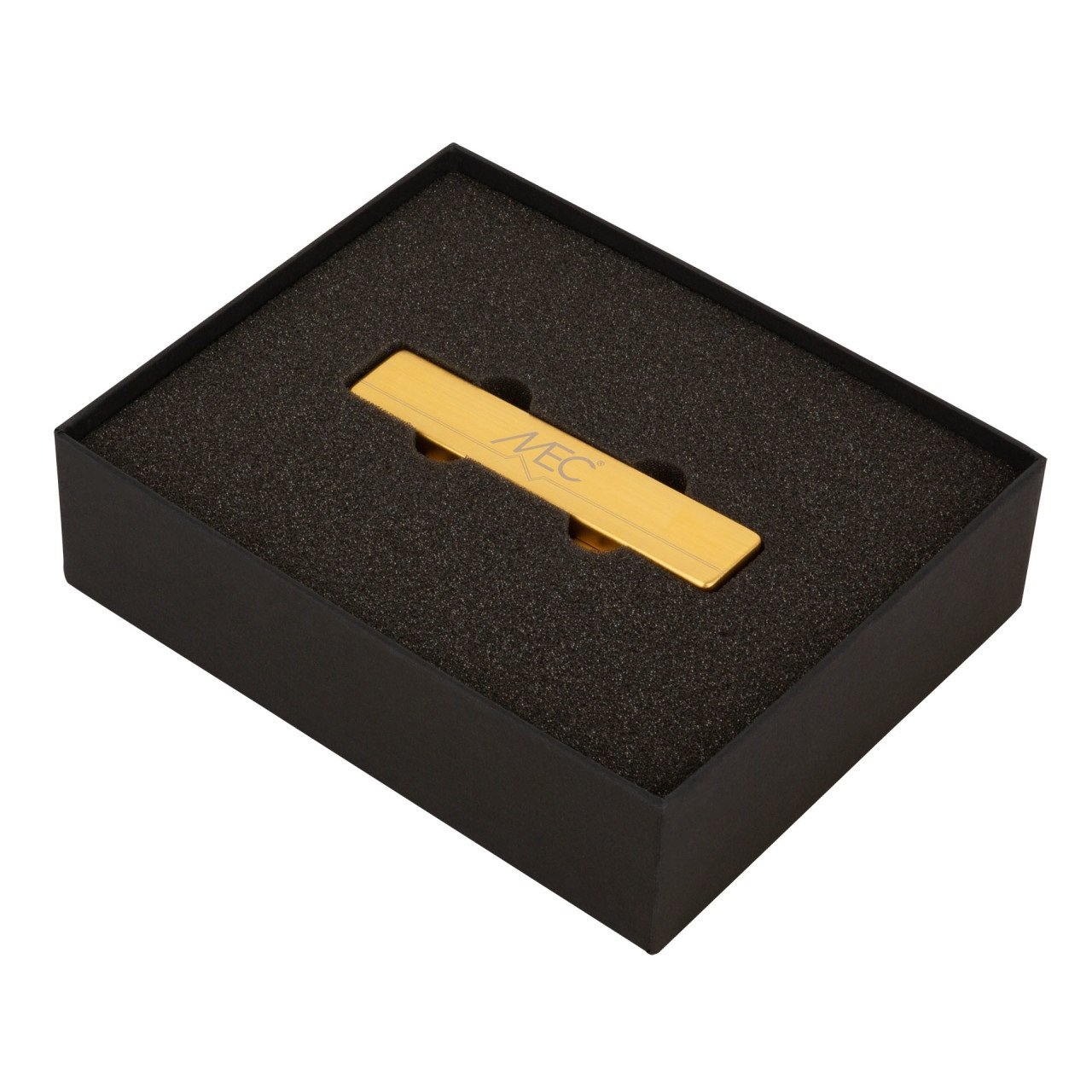 Active J-Style Bass Pickup (Short), Metal Cover, 4-String Neck - Brushed Gold