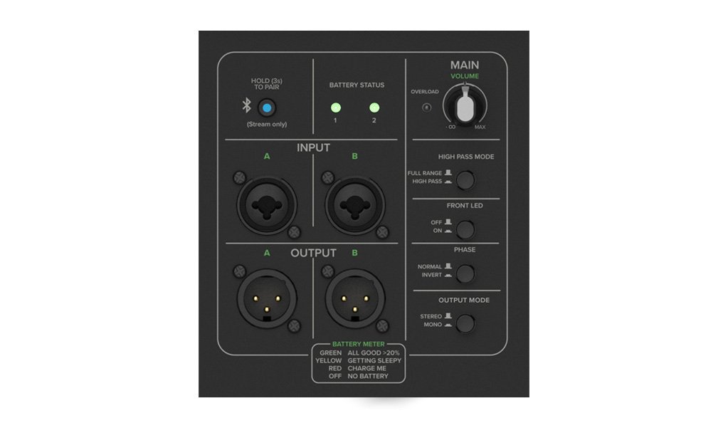 ThumpSub GO - Aktiv-Subwoofer mit Akkubetrieb