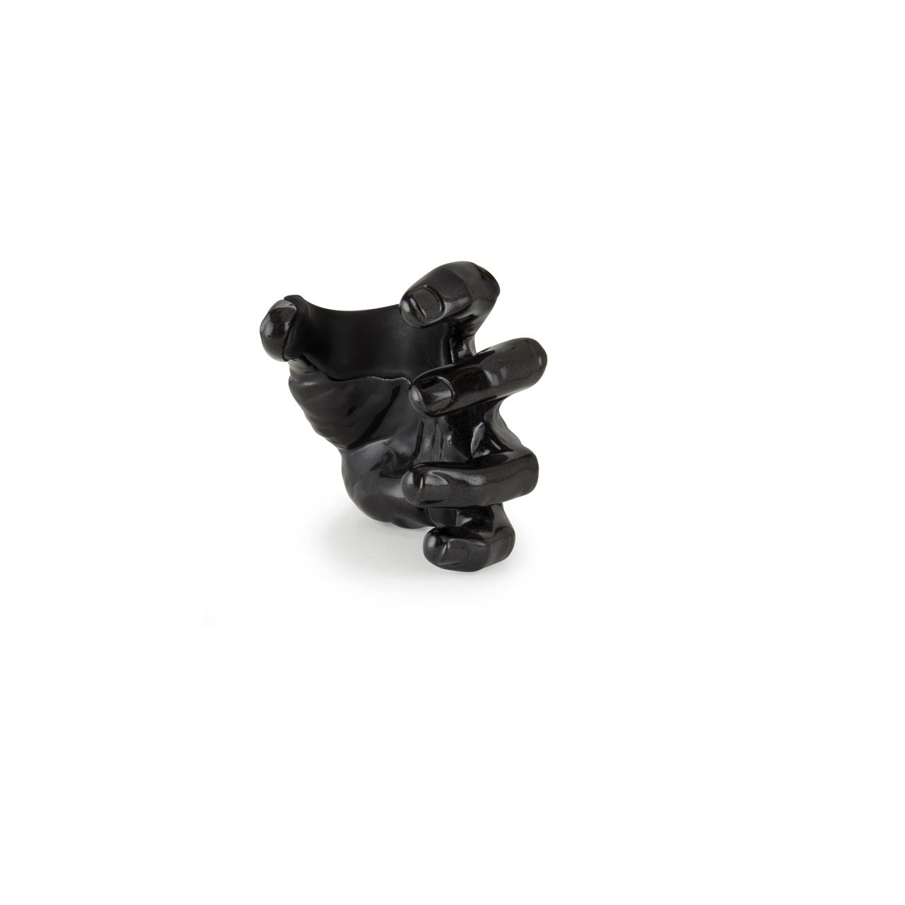 Male Hand, Black Metallic, Left