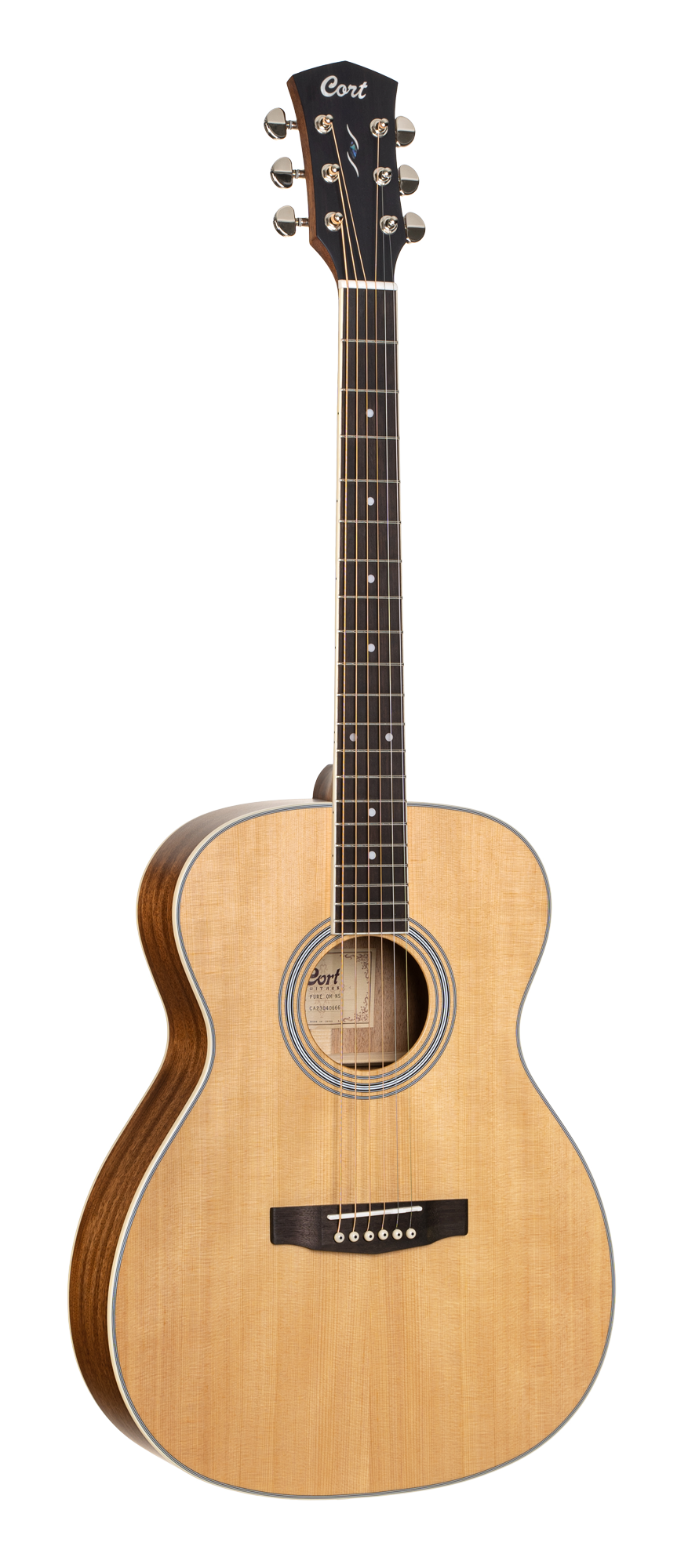 PURE-O Akustikgitarre Natural Satin