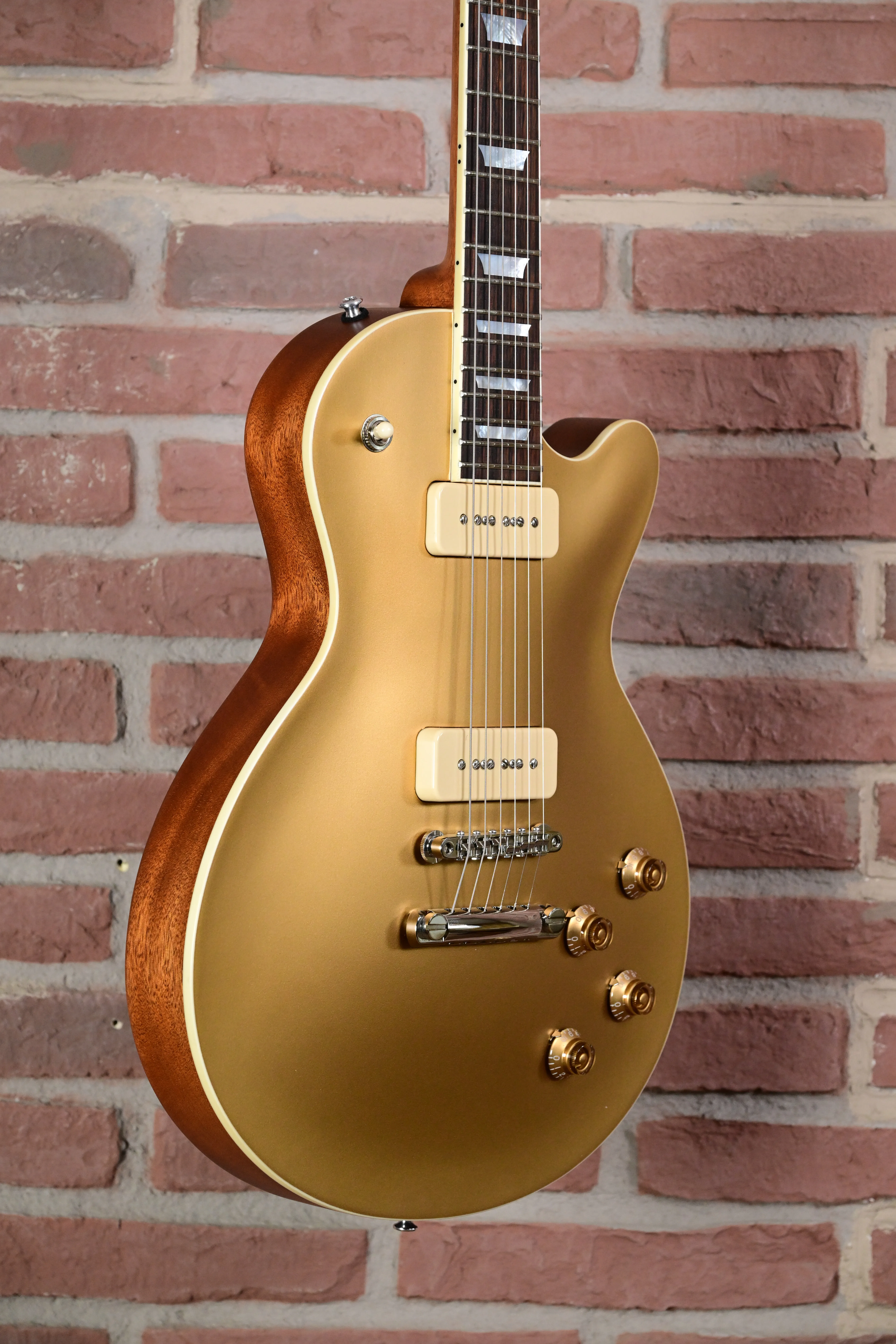 SB56 Vintage Satin Gold E-Gitarre