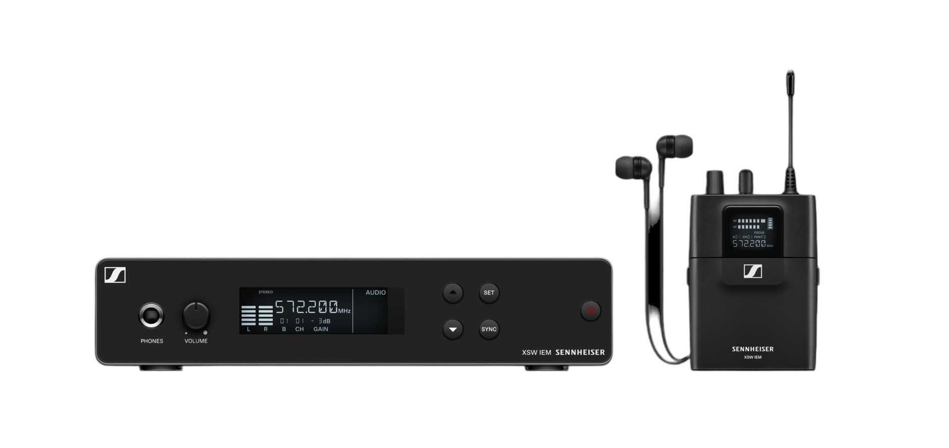 XSW IEM Set A-Band - Wireless UHF In-Ear System