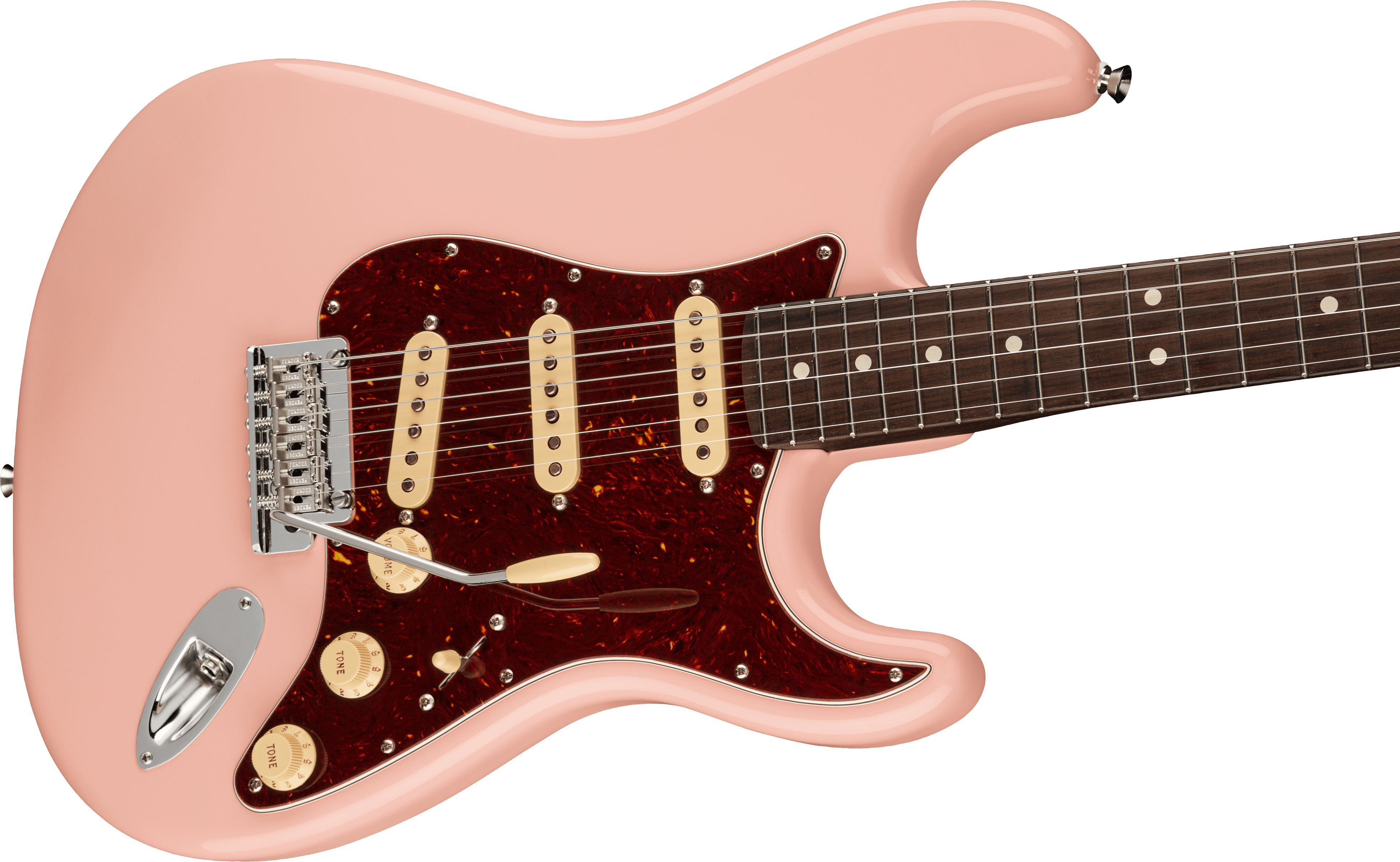 Limited Edition American Professional II Stratocaster®, Rosewood Neck, Shell Pink
