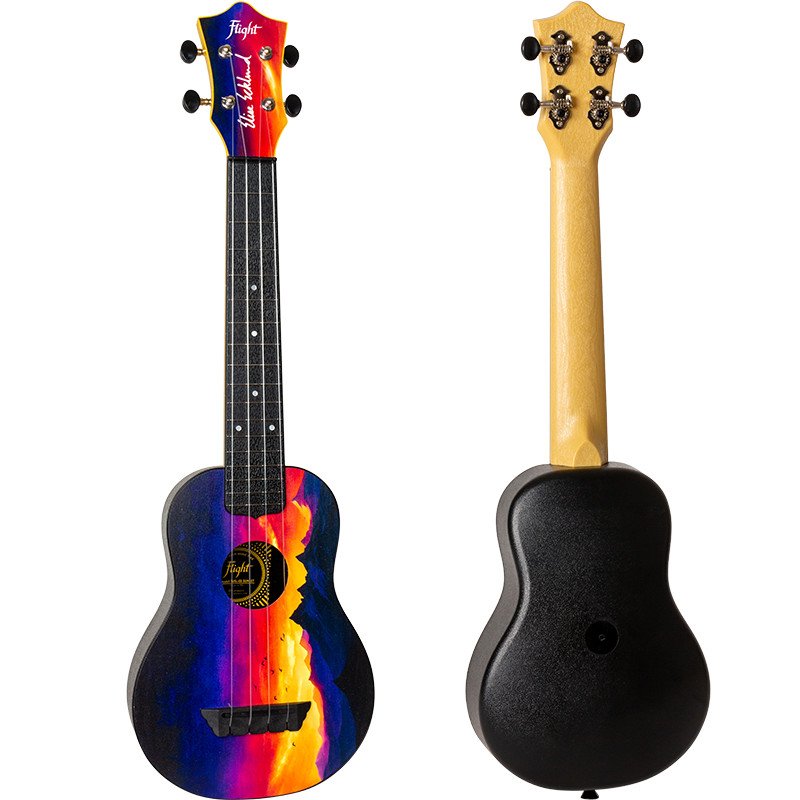 TUSL-EE SUNSET Elise Ecklund Signature Concert Scale Soprano Ukulele