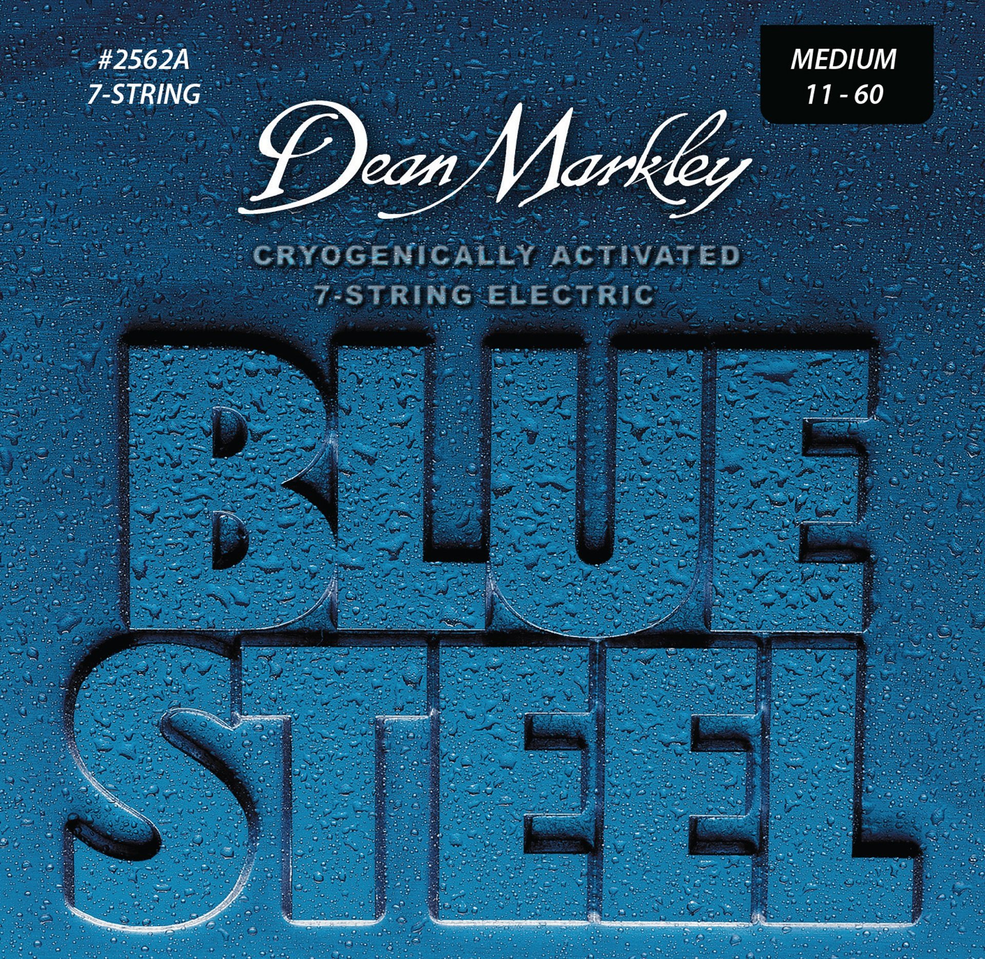 Blue Steel - 2562 A - Electric Guitar String Set, 7-String, Medium, .011-.060