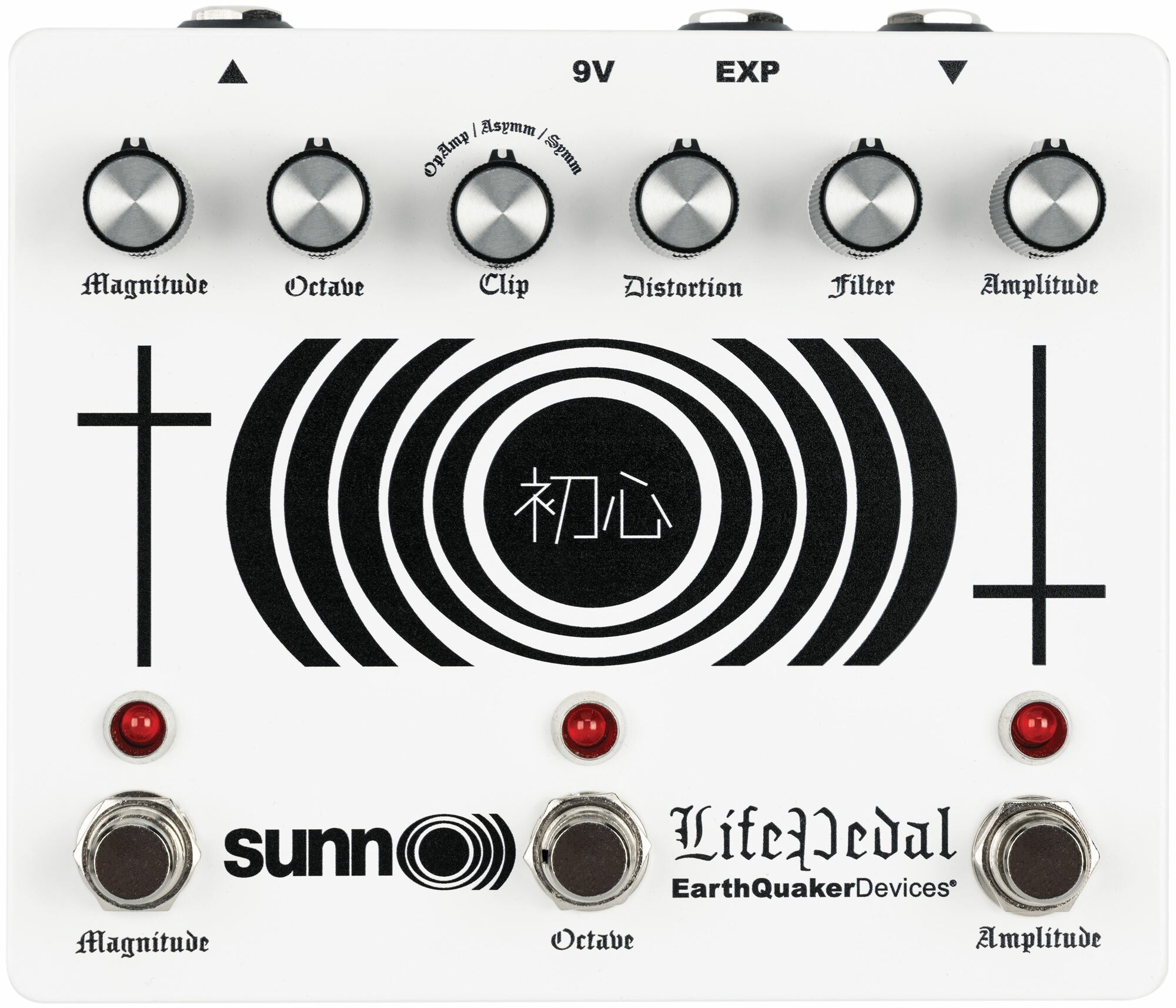 Sunn O))) Life Pedal V3 White - Distortion / Boost / Octaver