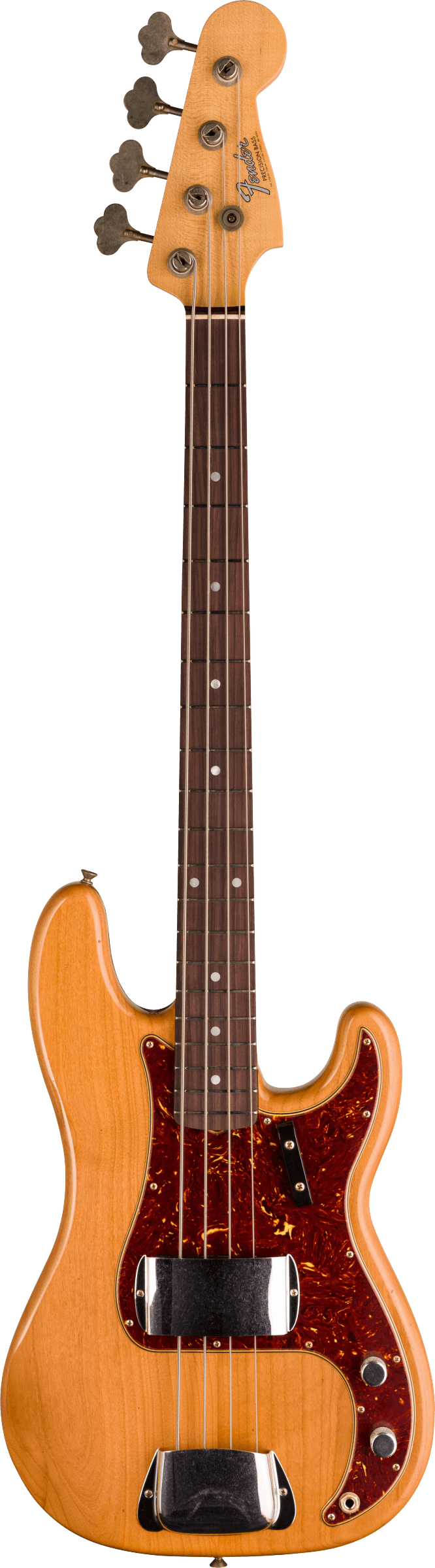 1966 Precision Bass® Journeyman Relic®, 3A Rosewood Fingerboard, Aged Natural