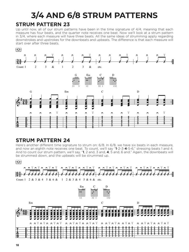 First 50 Strum Patterns You Should Play on Guitar