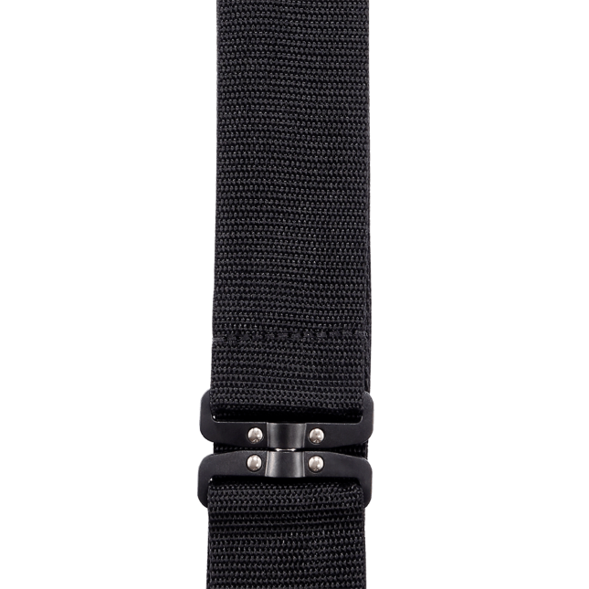Auto Lock Swivel Polypro Gitarrengurt, Schwarz