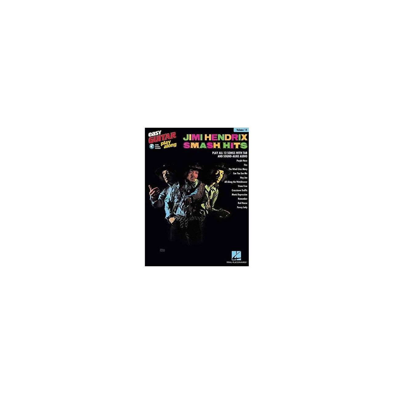 Play along easy Guitar- Jimi Hendrix smash Hits Vol.14