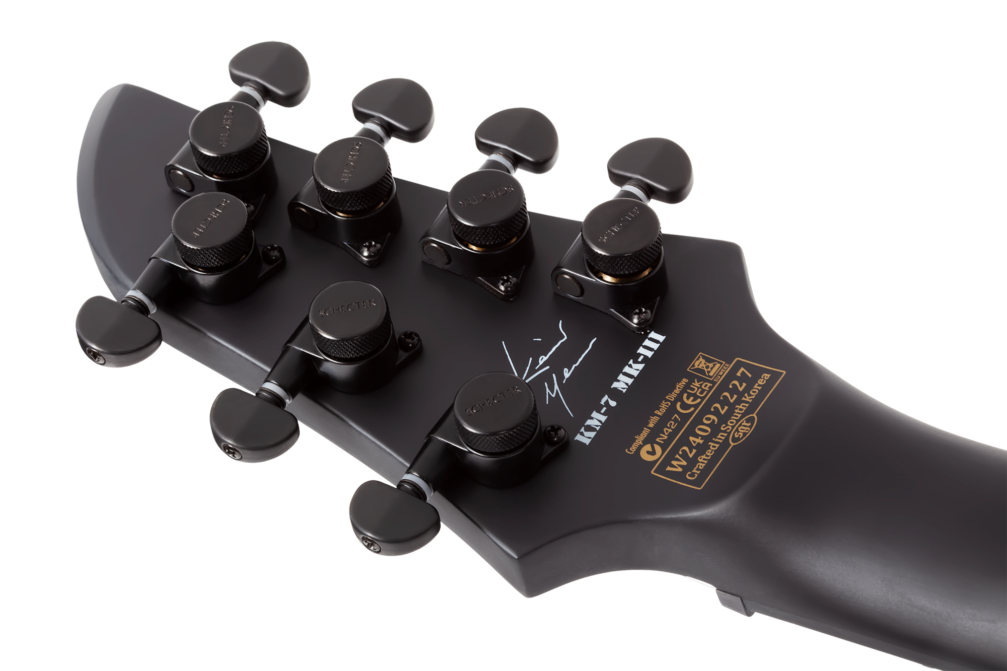 Keith Merrow KM-7 MKIII EX Baritone Satin Black Open Pore