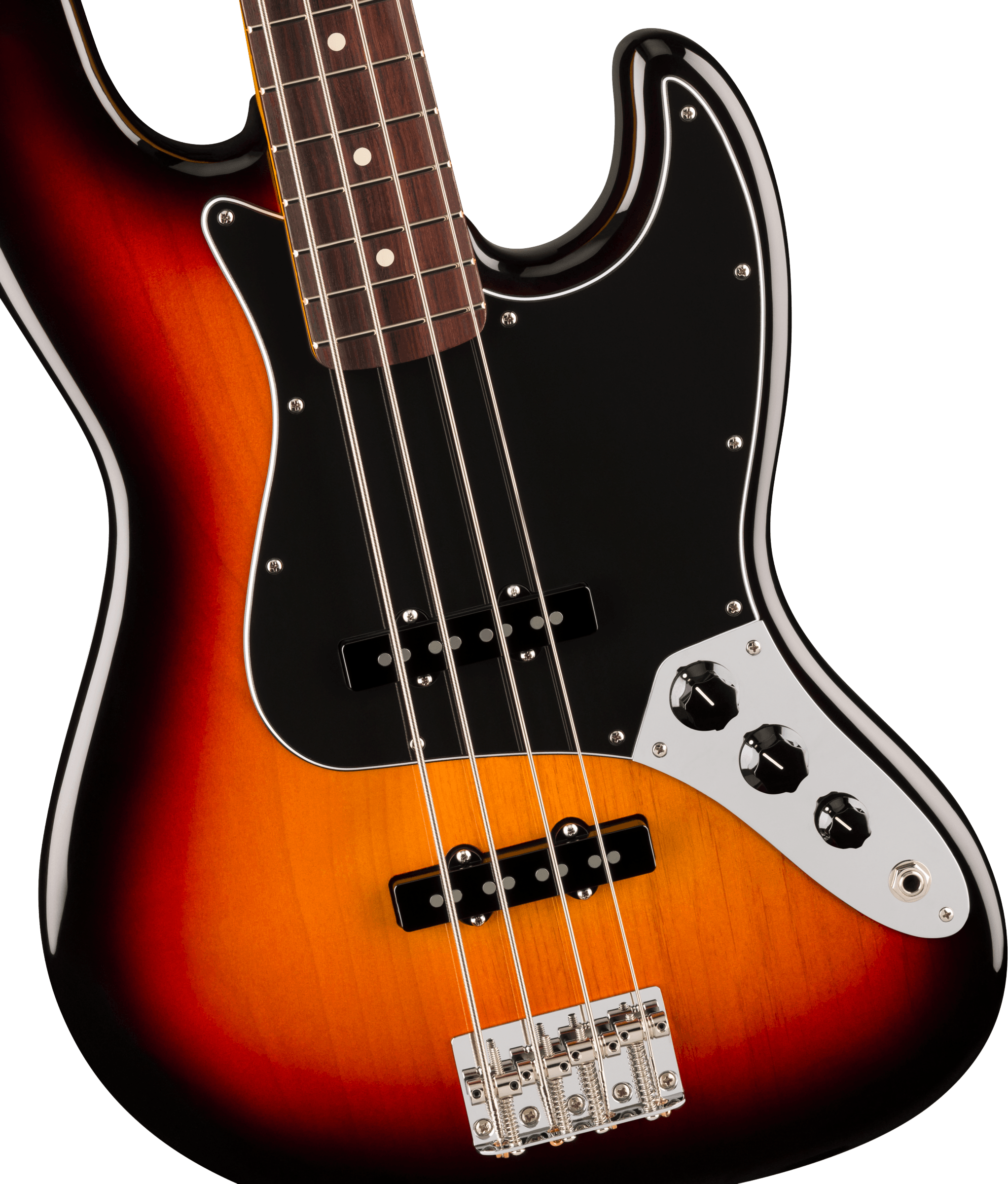 American Professional Classic Jazz Bass Rosewood Fingerboard 3-Color Sunburst