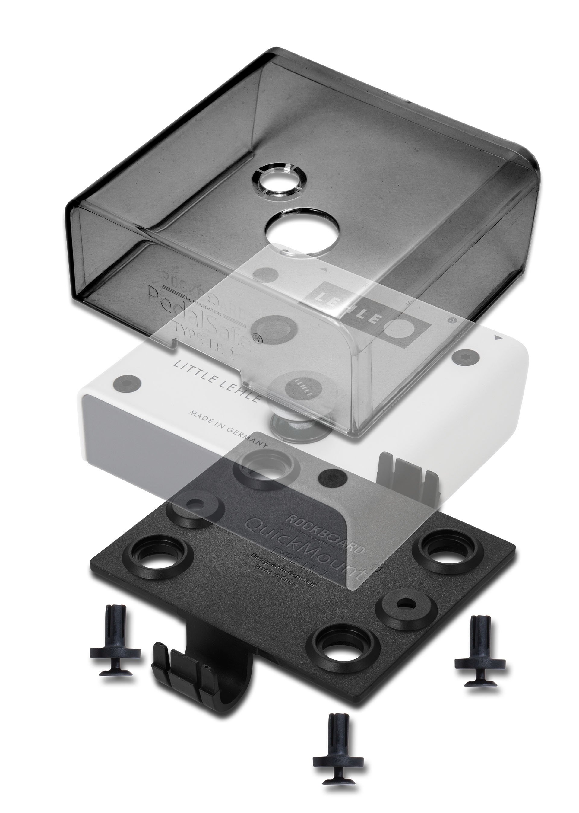 PedalSafe Type LE2 - Protective Cover and Rockboard Mounting Plate