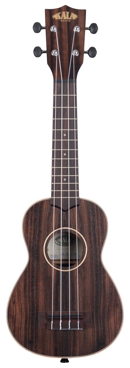 KA-EBY-S - Ebony Soprano Ukulele, with Bag (UB-S)