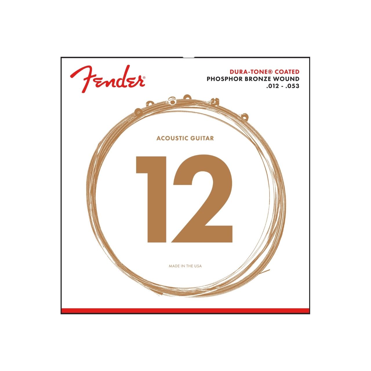 FENDER DURA-TONE® COATED PHOSPHOR BRONZE STRINGS