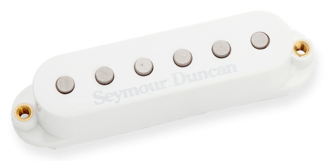 STK-S6 - Custom Stack Plus Strat - Neck/Middle/Bridge Pickup - White