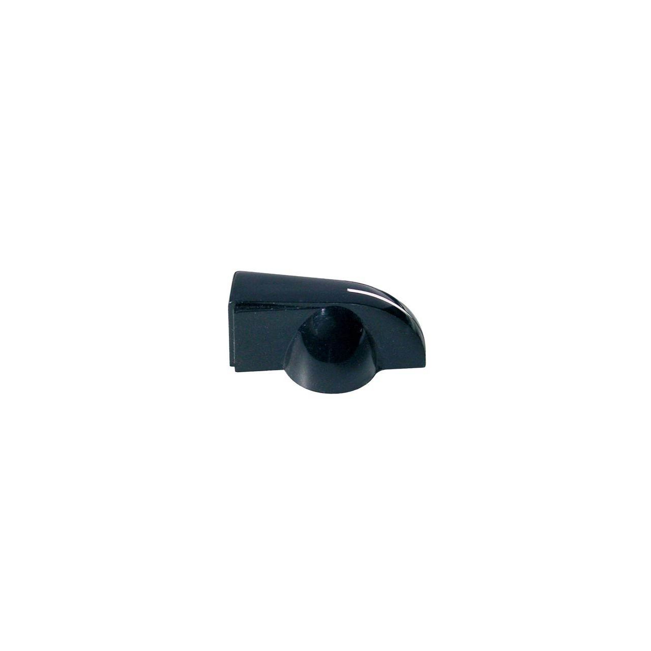 Potiknopf, Chickenhead Style, schwarz