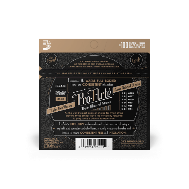 EJ48 80/20 Bronze Pro-Arte Saiten Klassikgitarre