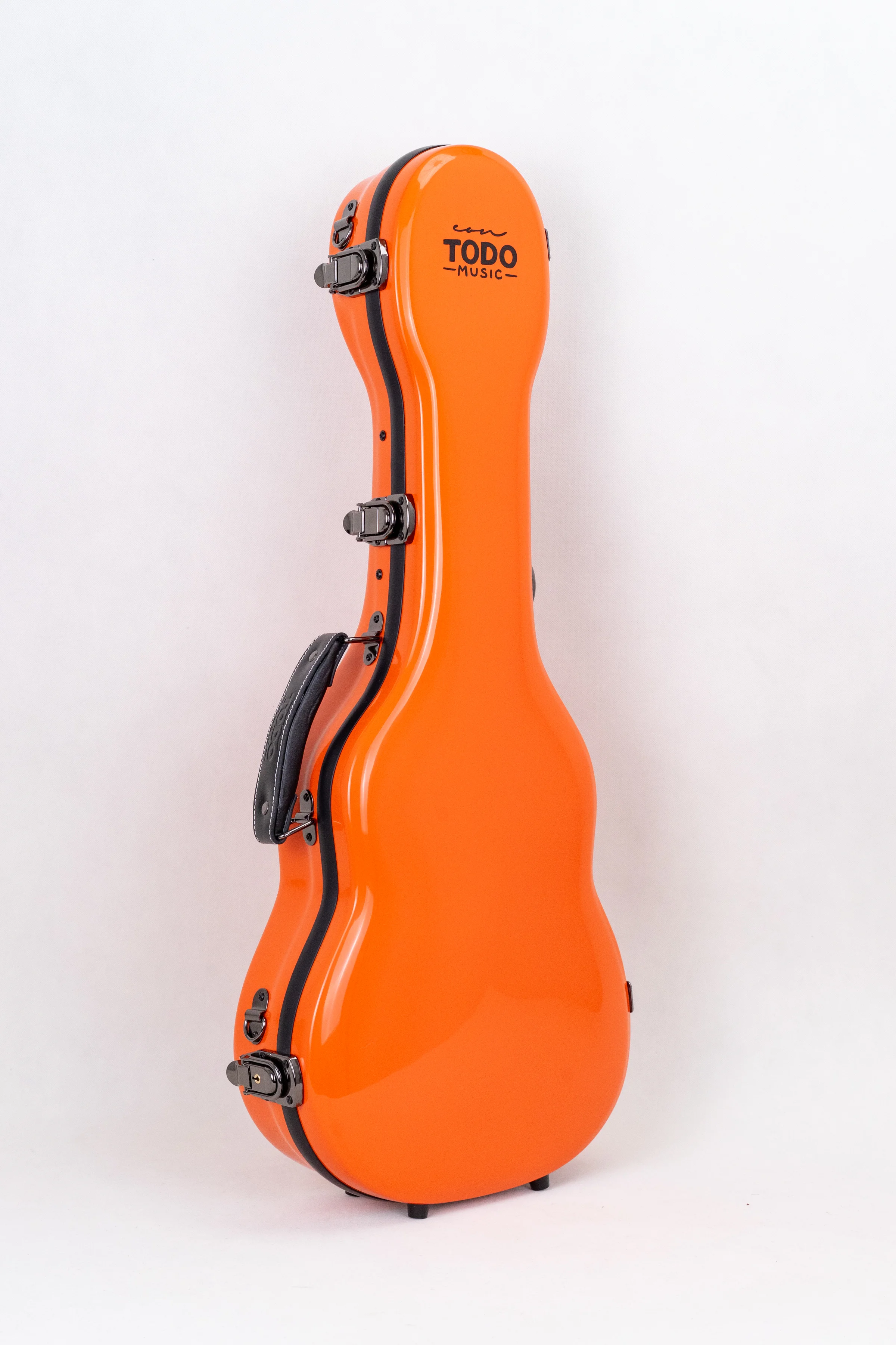 Premium Fiberglas Tenor Ukulele-Koffer Orange