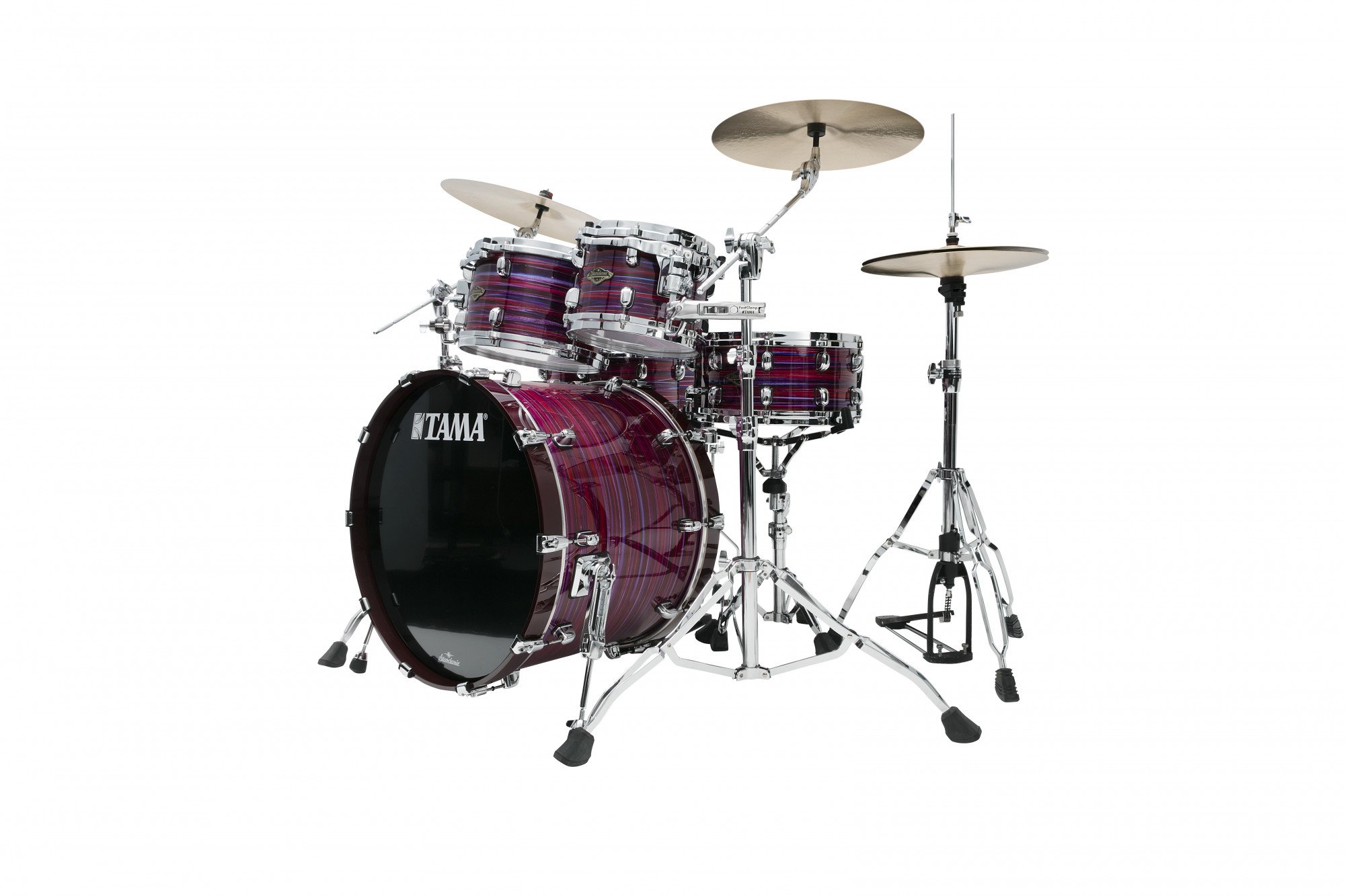 Starclassic Walnut/Birch Lacquer Shell Kit 5 teilig - Lacquer Phantasm Oyster