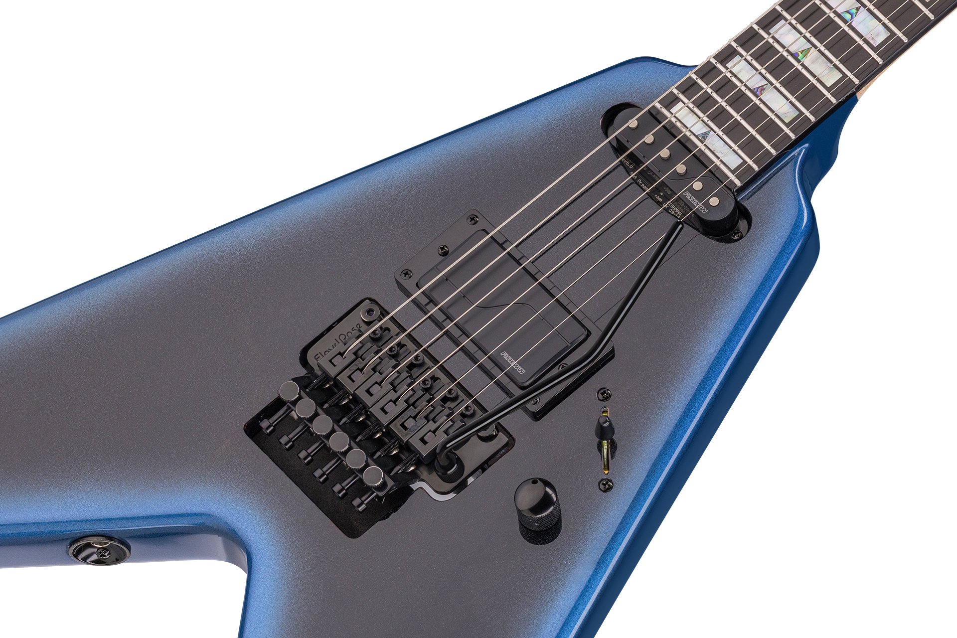Artist Line Shark Series WH-1, w/ Floyd Rose - Solid Dark Night Metallic High Polish
