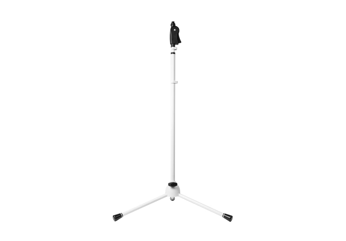Deluxe Tripod Mikrofonstativ - Weiß