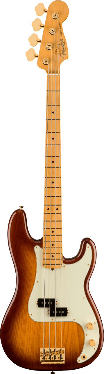 75th Anniversary Commemorative Precision Bass®, Maple Fingerboard, 2-Color Bourbon Burst