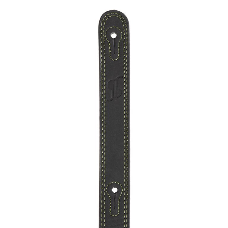 Gitarrengurt Leder Green