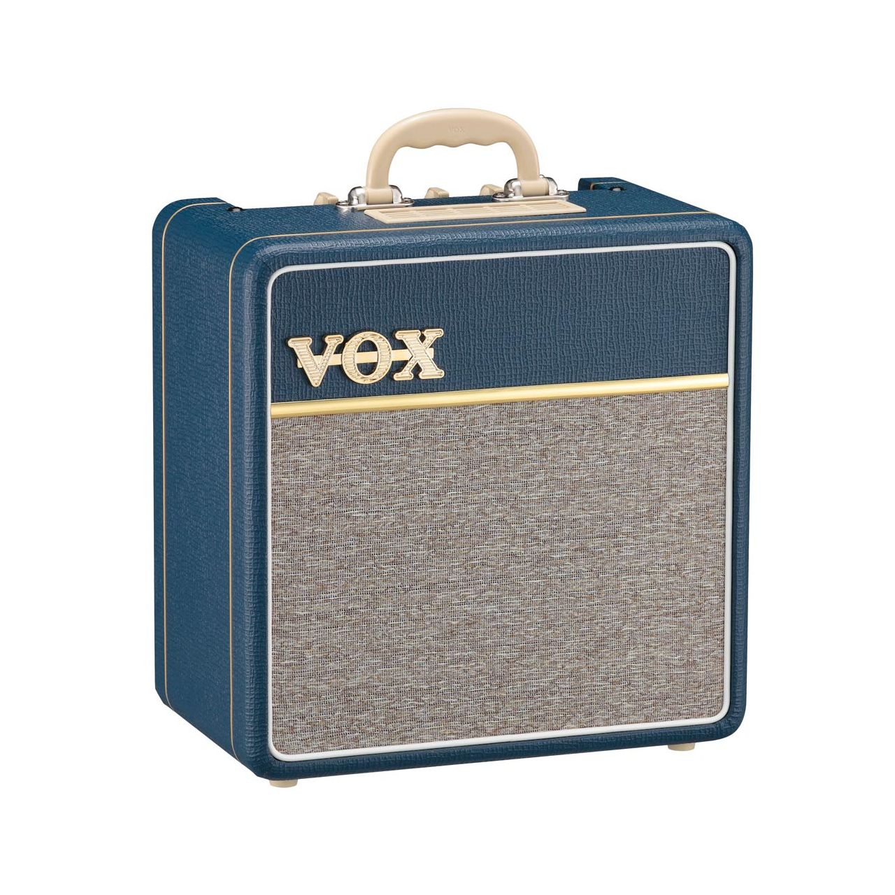 AC 4 Gitarrencombo in blau