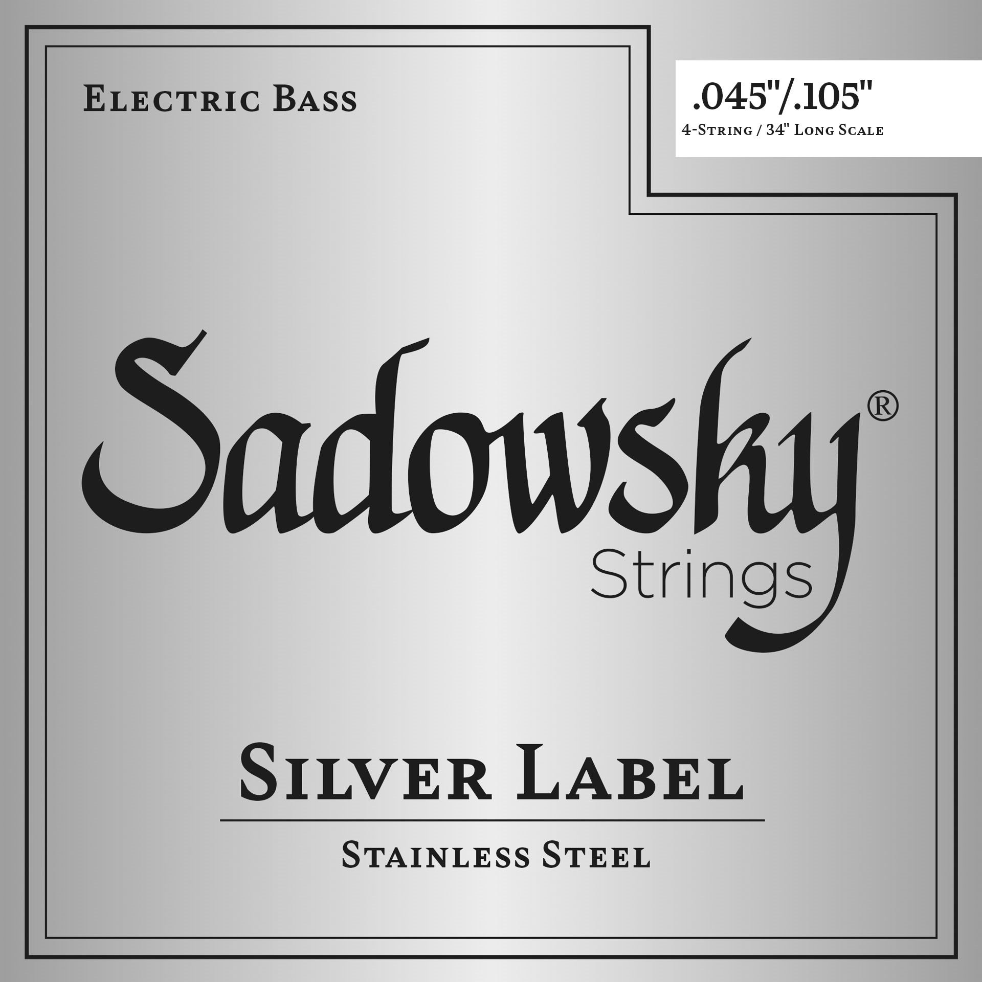 Silver Label Bass String SS 4 045-105