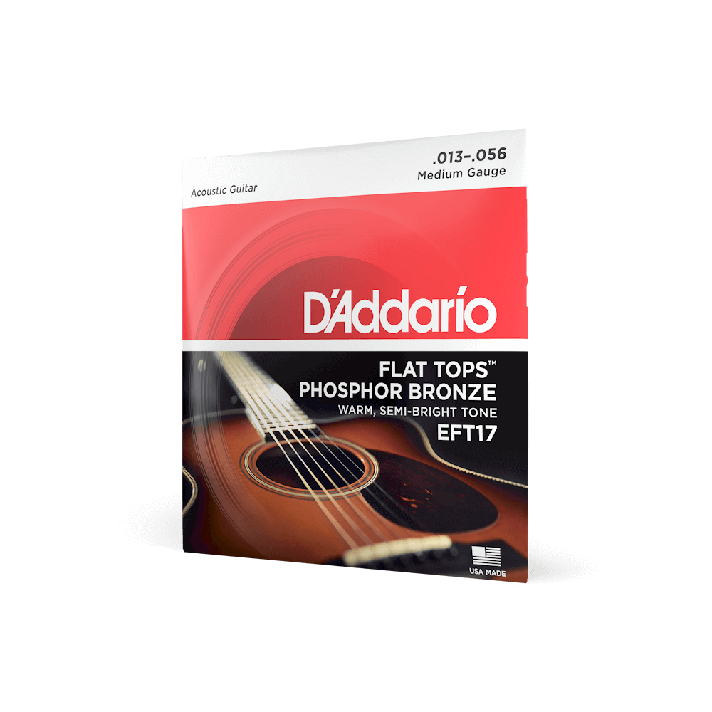 EFT17 Flat Tops Saiten für Akustikgitarre, Phosphorbronze, 13-56