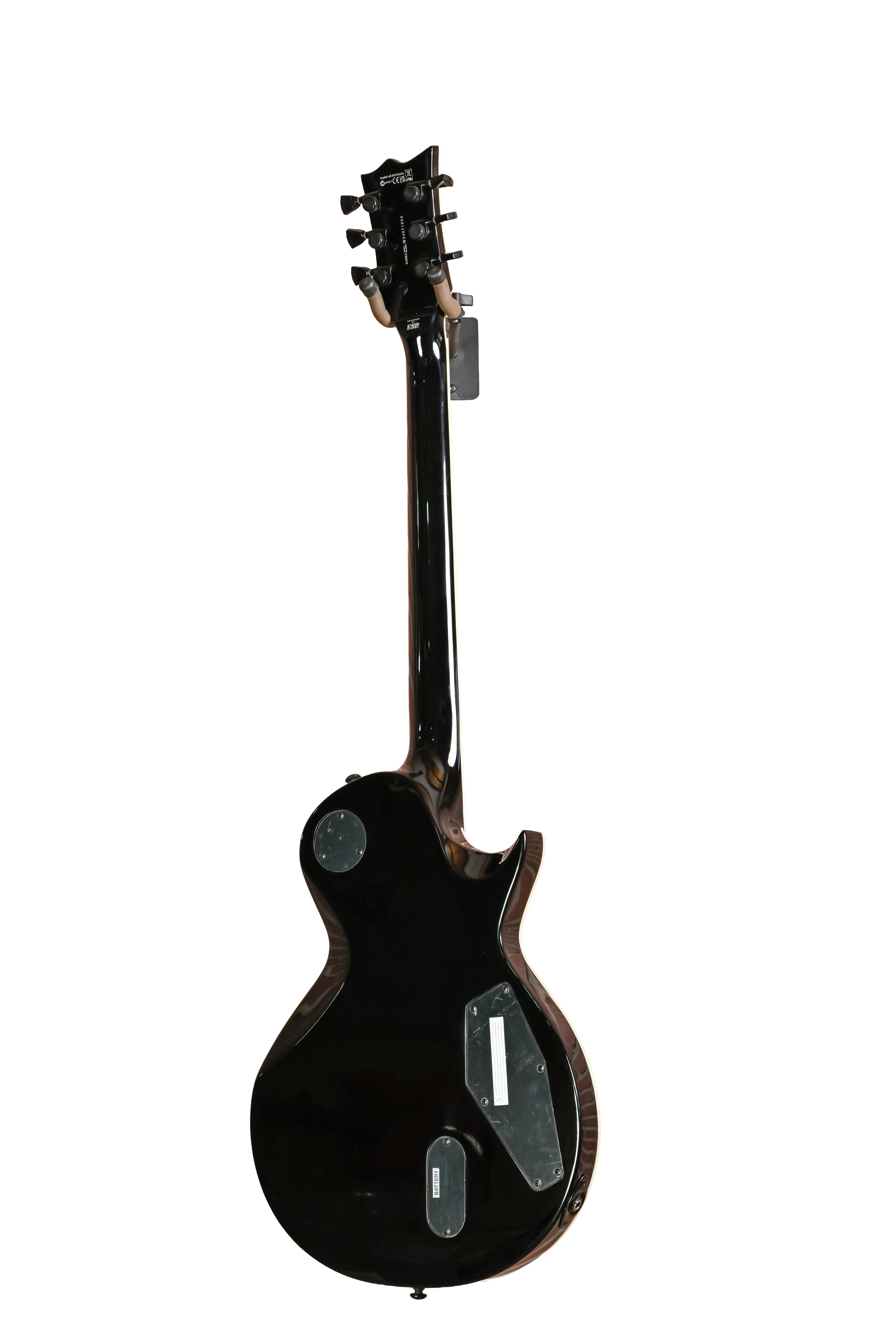 EC-1000S Fluence Black Lefhand E-Gitarre