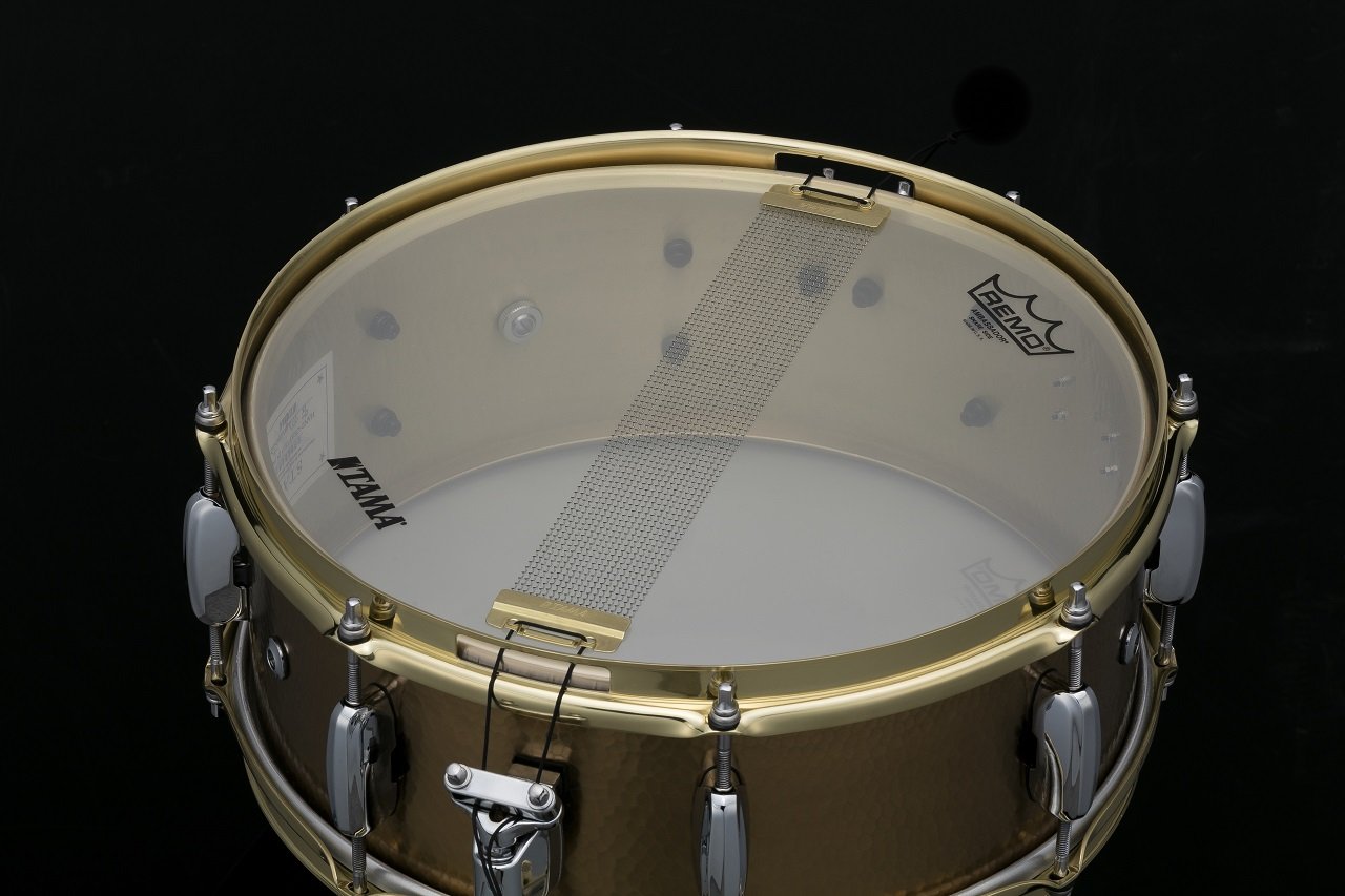 14" x 5,5" Star Reserve Hand Hammered Brass Snare Drum