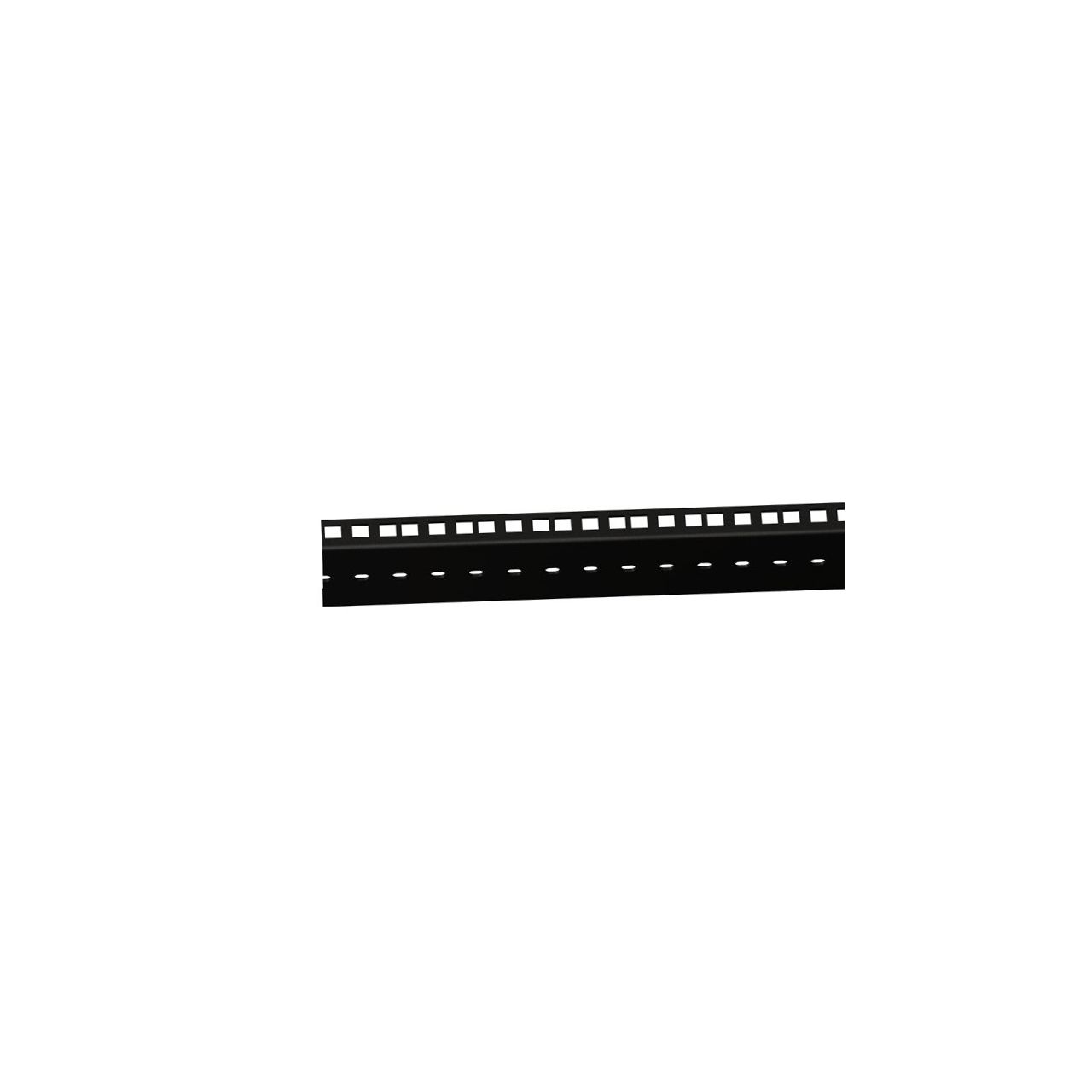 Adam Hall 19" Parts 61555 BLK - HD Rackschiene doppelt schwarz 45 HE