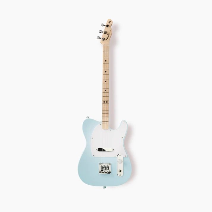 X Fender Telecaster Sonic Blue 3-saitige E-Gitarre
