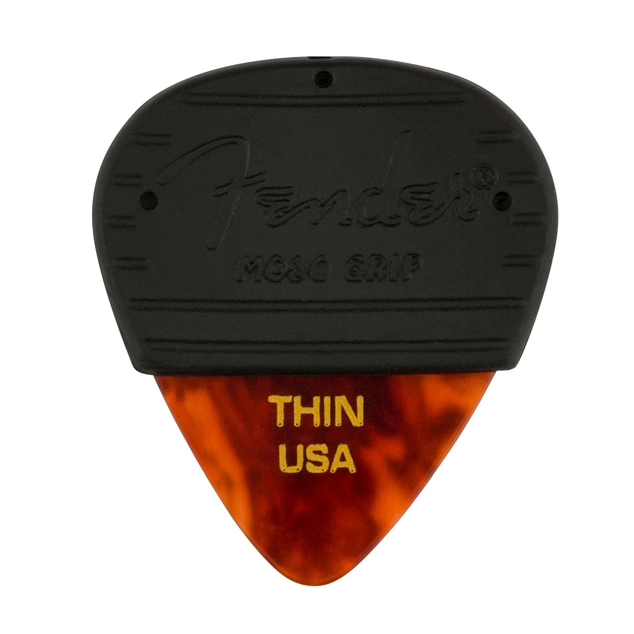 Mojo Grip Picks, Celluloid, Thin, 3-Pack, Tortoiseshell
