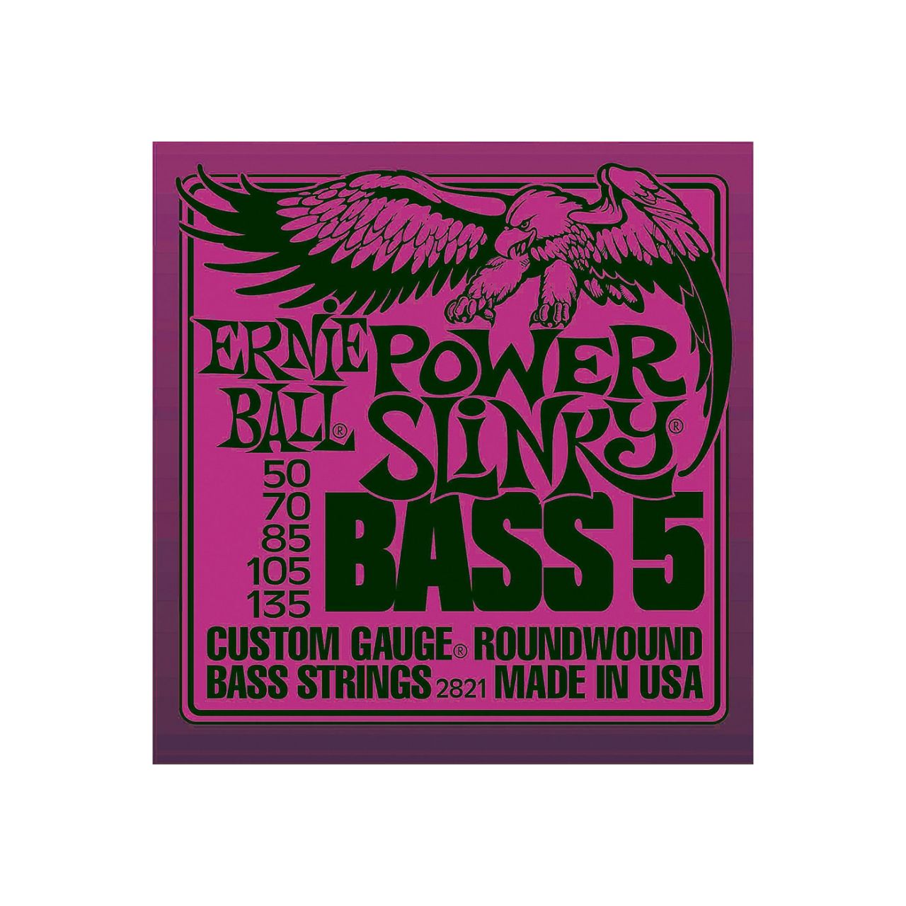 EB2821 50-135 Power Slinky Bass 5-String