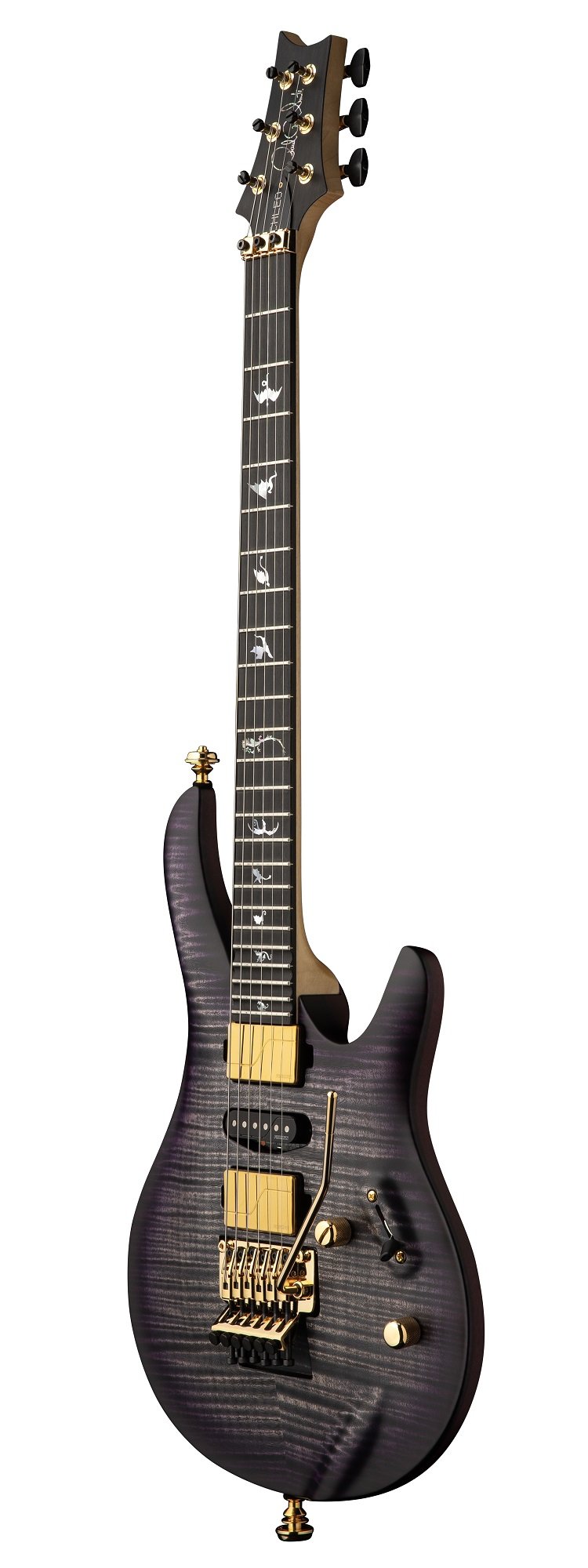   Chleo Herman Li LTD Charcoal Purple Burst
