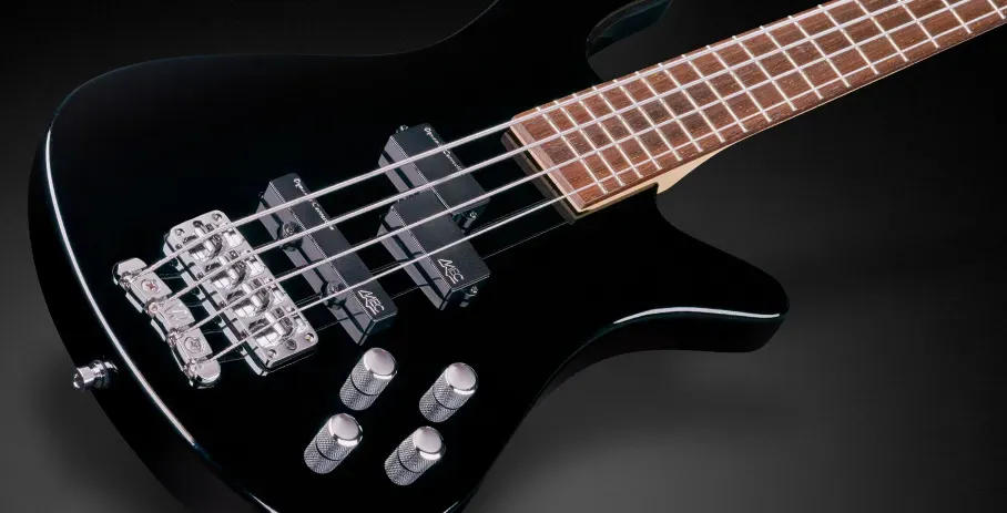 RockBass Streamer LX 4-String - Solid Black High Polish (B-Stock)