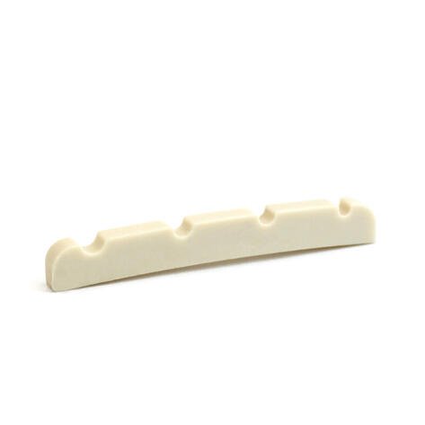 TUSQ XL PQL-1215-00 - J- Style Bass Nut, Curved Bottom, Slotted, 4-String, 0,125 width