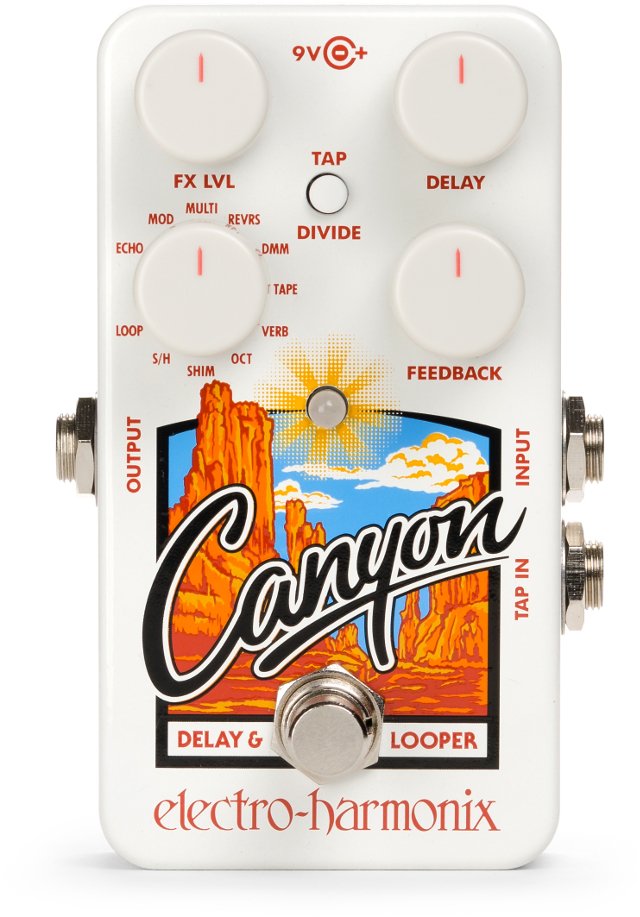 Canyon Delay & Looper Effekt Pedal