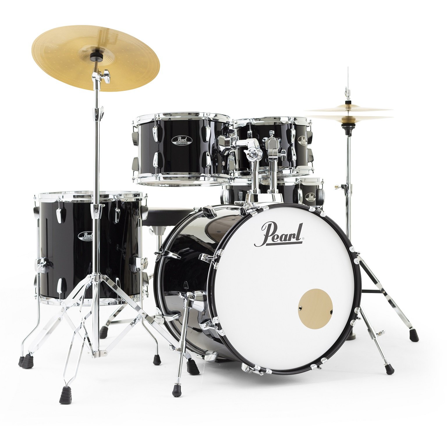 Roadshow 2021 Drumset 20" mit Sabian Becken, Jet Black