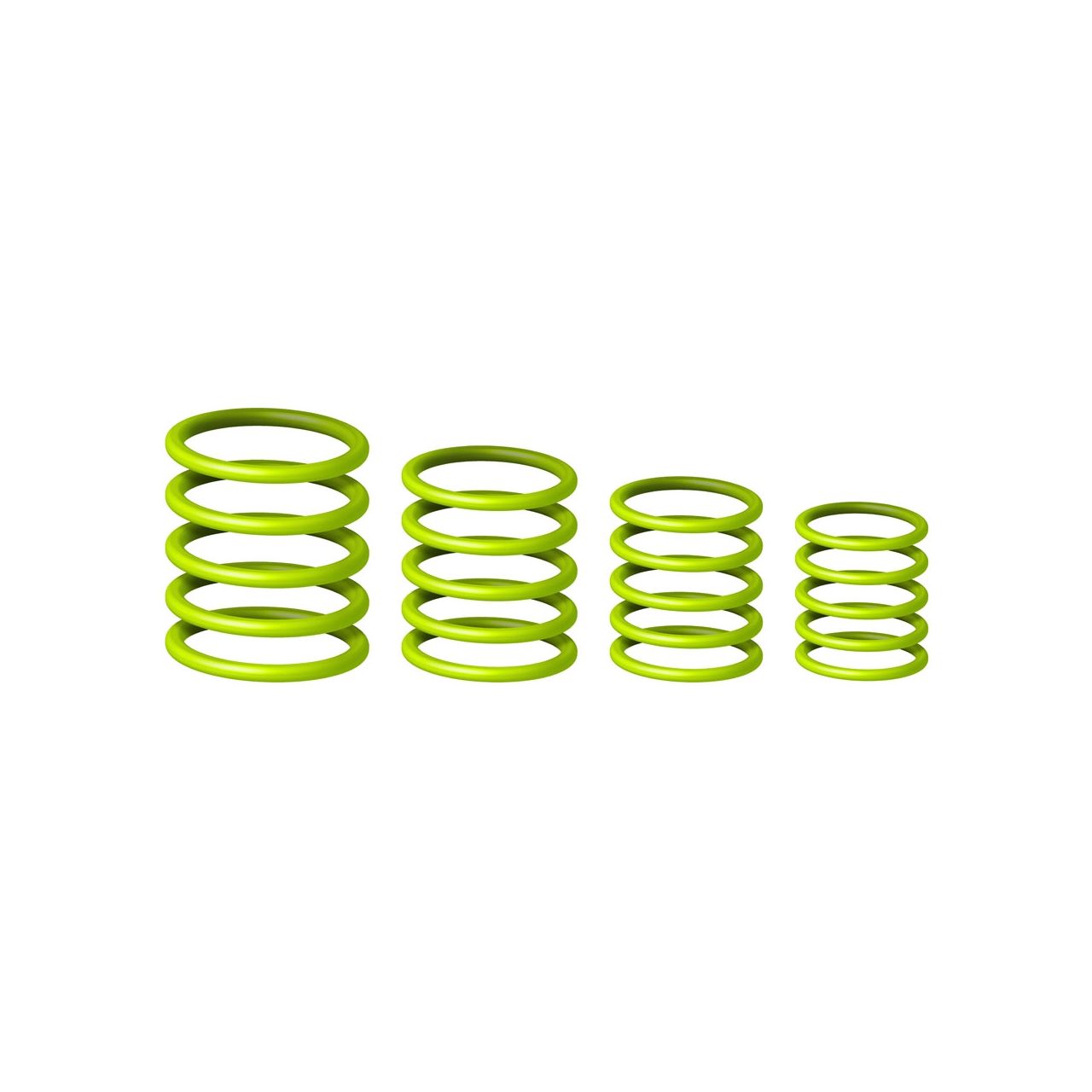 RP 5555 GRN 1 - Universeller Gravity Ring Pack, Sheen Green G-Rings