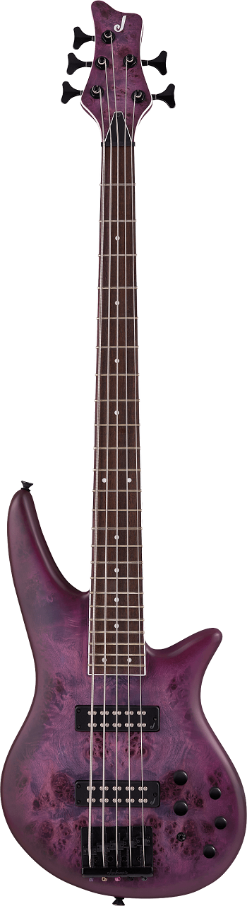 X Series Spectra Bass SBXP V Transparent Purple Burst