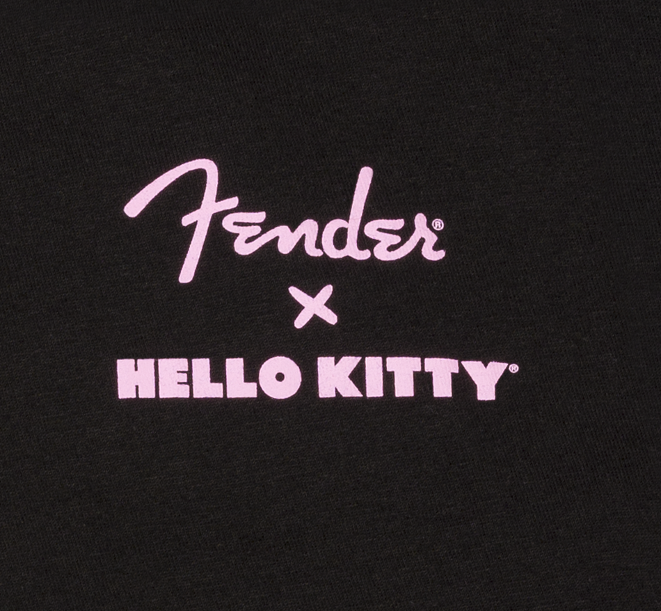 Hello Kitty® Black Back Logo Tee, S