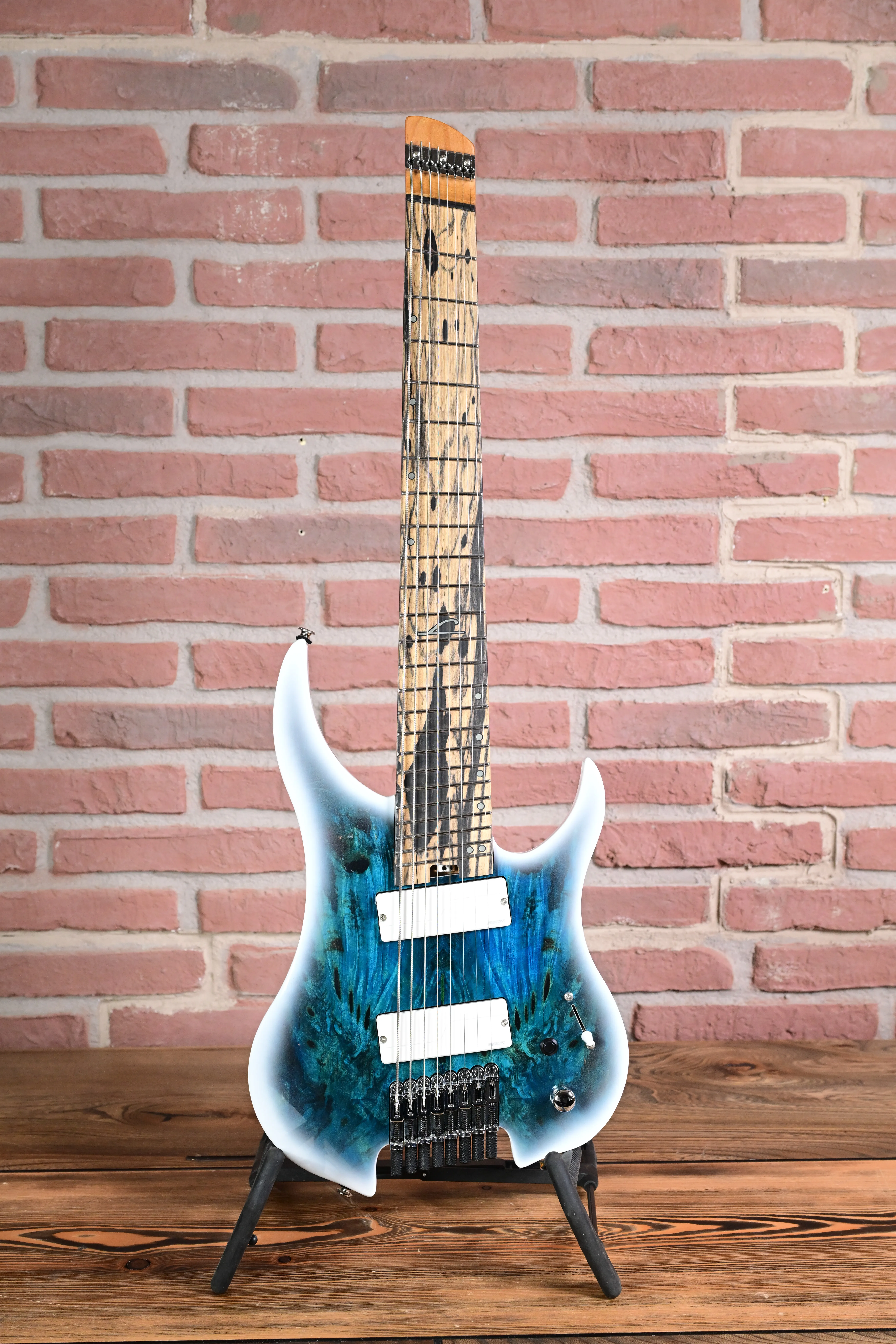 Ghost Overdrive 8-String Multiscale Arctic Burst E-Gitarre