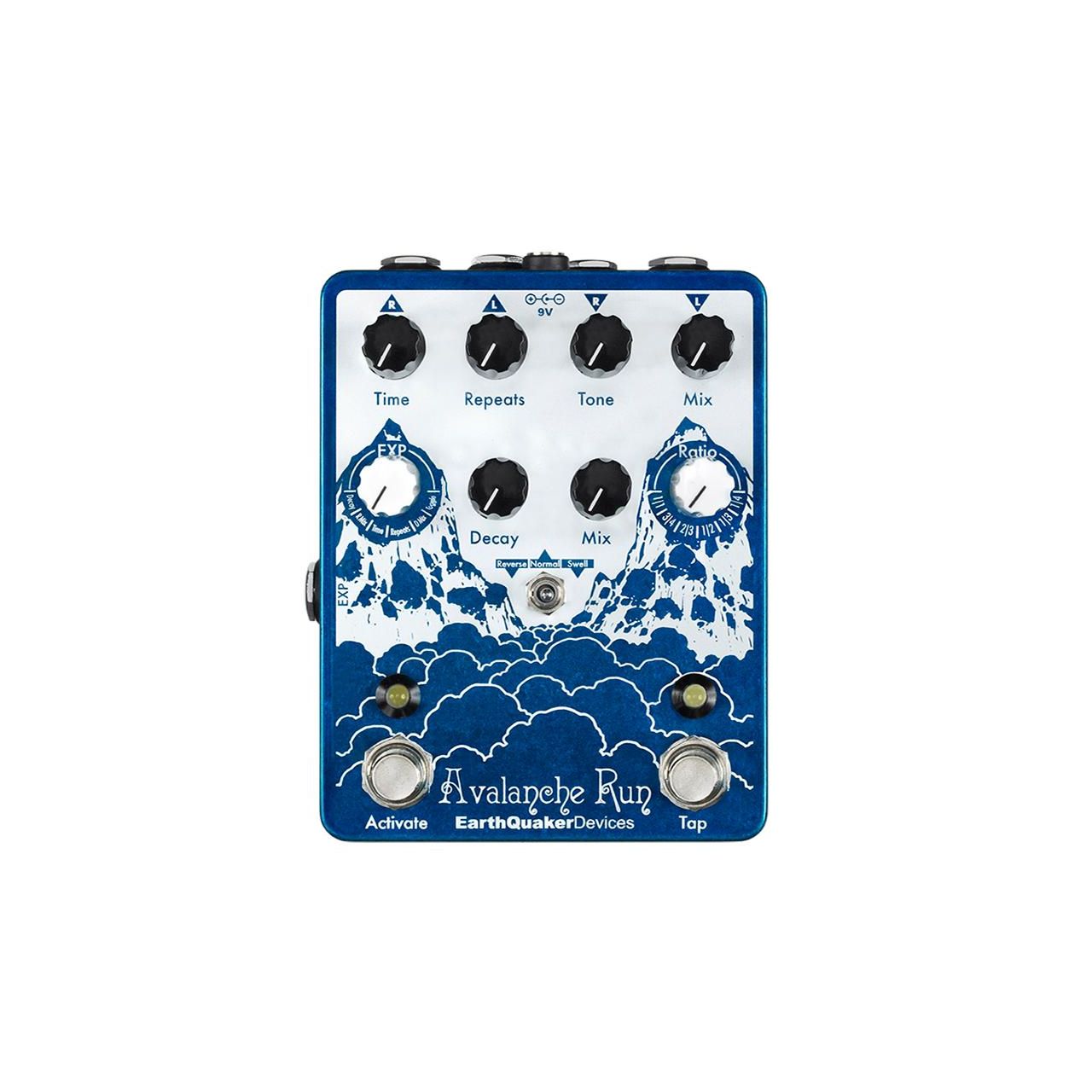 Avalanche Run Stereo Delay & Reverb with Tap Tempo