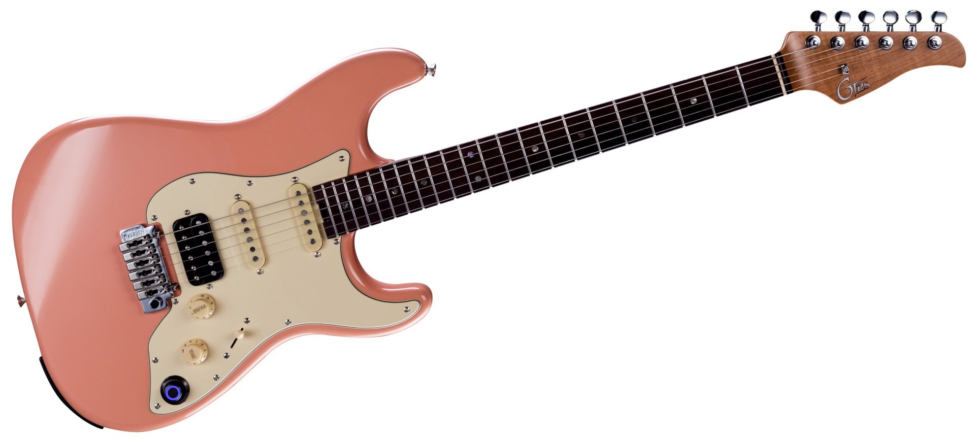 GTRS Guitars Professional 800 Intelligent Guitar (P800) - Flamingo Pink