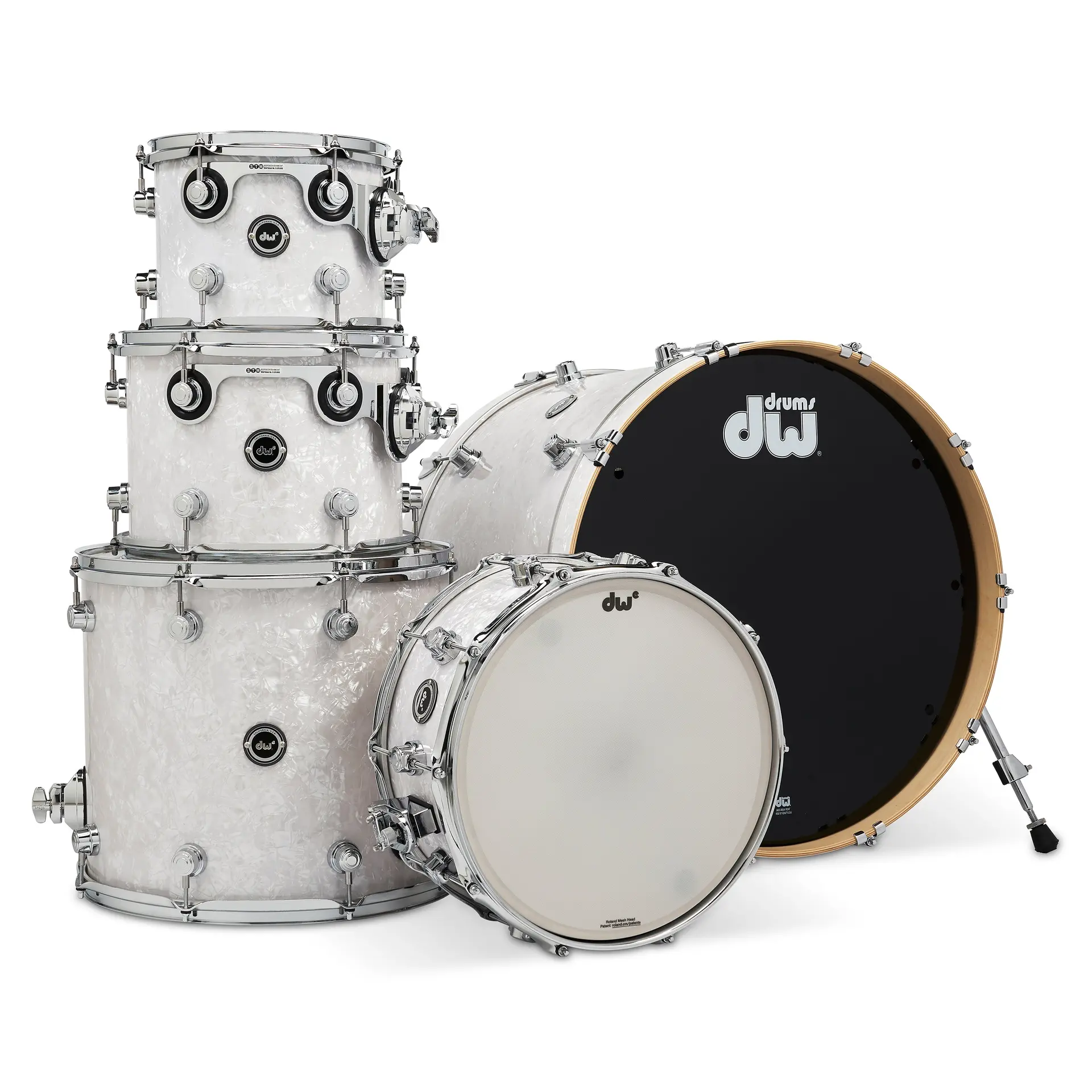 White Marine Pearl | 5-teiliges Shell Pack