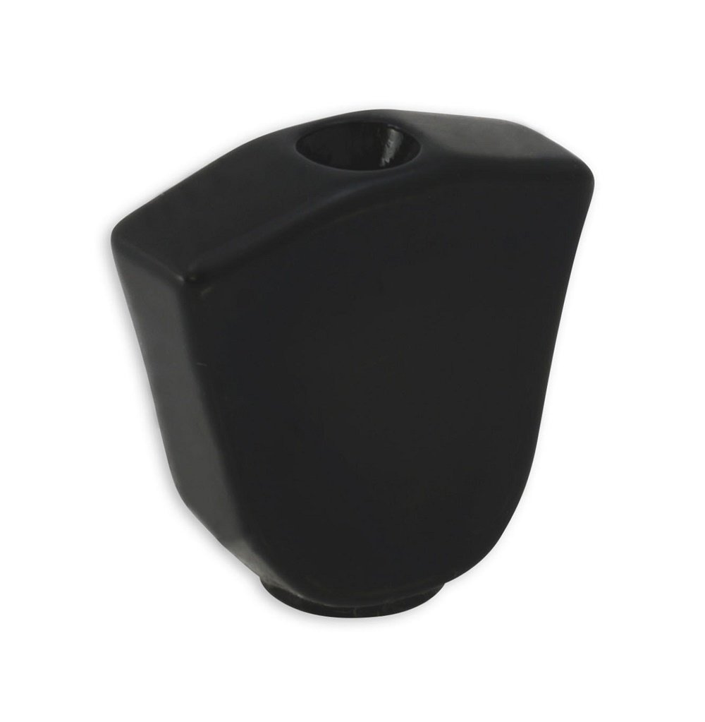 GP102BCK Standard Size Keystone Buttons 6 pcs -  Black Chrome